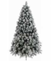 Besneeuwde kleine kunst kerstboom 120 cm kunstbomen