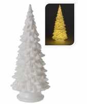 Kleine led kunst glitter kleine kerstboom 20 cm